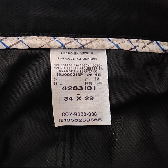 Lee Men's Relaxed Fitted Black Chinco Style, Size 30x29 - Picture 2 of 5